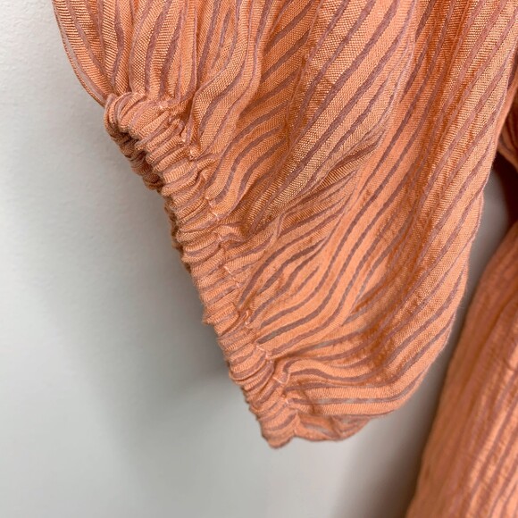 MINKPINK Nerang mini dress tie waist puff sleeves size small - Picture 9 of 12